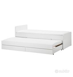 Letto singolo Slakt Ikea 90x200 