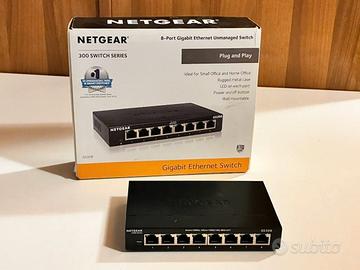 NETGEAR Switch Ethernet 8 porte Unmanaged (GS308)