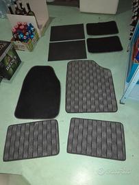 Tappetini, giubbetti catarifrangenti, triangoli.