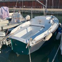Barca a vela buonvento autocostruita