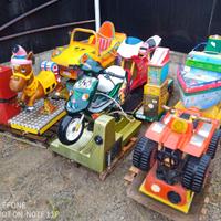 giostra dondolante a gettoni