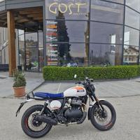 Royal Enfield Interceptor Bear Boardwalk White