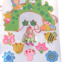 Giostrina in legno per culla o cameretta - nuova