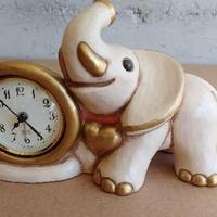 Elefante Thun con orologio