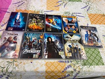 9 dvd fantascienza/azione