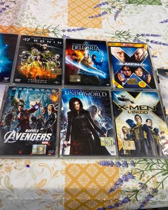 9 dvd fantascienza/azione