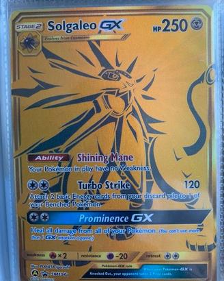 Carta Pokemon Solgaleo GX