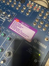 MIXER YAMAHA MG 166 CX