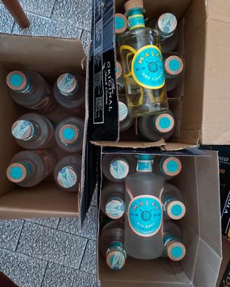 20 bottiglie vuote malfy gin