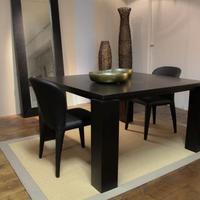tavolo quadrato rovere moro