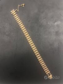 Bracciale in oro vintage 18 k ottime condizione