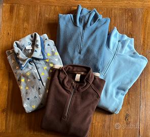 4 pile uomo/donna taglia XL