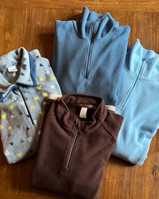 4 pile uomo/donna taglia XL