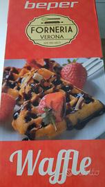 NUOVA – PIASTRA PER WAFFLE A CUORE – 5 STAMPI