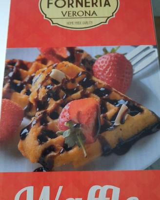 NUOVA – PIASTRA PER WAFFLE A CUORE – 5 STAMPI