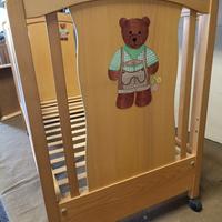 LETTINO IN LEGNO MODELLO Orso - NUOVO