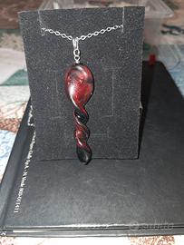 pendente Rubino Vetro di Murano