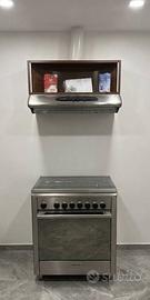 Forno piano cottura glem cappa faber