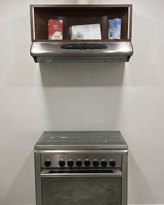 Forno piano cottura glem cappa faber