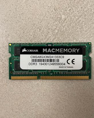 RAM Corsair Mac Memory 4x4GB DDR3