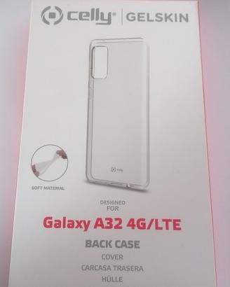 custodia cellulare celly gelskin Galaxy A32 4G/LTE