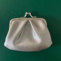 Borsellino portamonete di colore argento