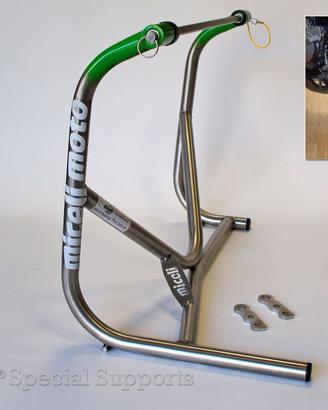 Cavalletto Centrale Artigianale Inox Honda Hornet
