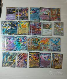 lotto carte Pokemon 30esimo anniversario 30 carte