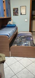 Letto a castello scorrevole