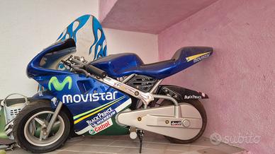 minimoto elettrica 12 km/h bambini
