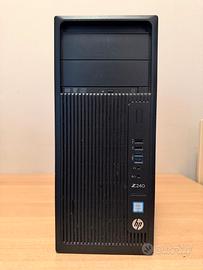 HP Z240 Workstation + Invidia Quadro K1200
