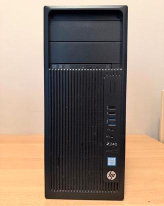 HP Z240 Workstation + Invidia Quadro K1200