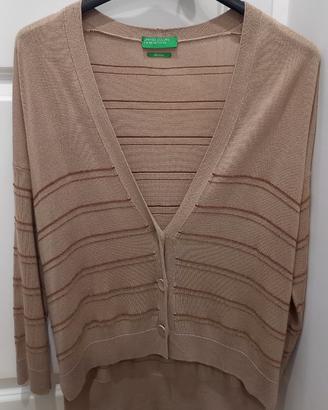 Cardigan Seta Benetton