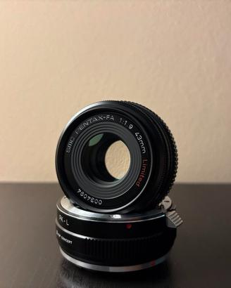 SMC Pentax-FA 43mm f/1.9 Limited (Pentax K)