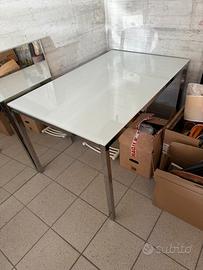 Tavolo Cristallo Bianco