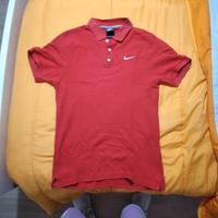 polo nike rossa