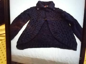 cardigan color marrone 