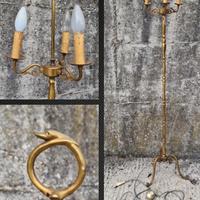 lampada da terra bronzo primi 900