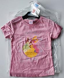 Maglietta Bambina Disney Princess Rosa