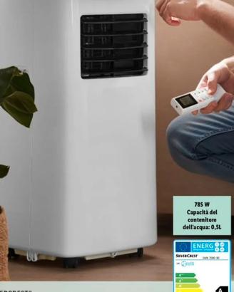 Climatizzatore deumidificatore portatile 3 in 1
