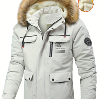 Piumino da uomo, casual, cotone ispessito, giacca