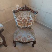 Salotto antico in stile Rococò Revival – Divano, 2