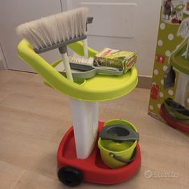 Gioco Carrello delle pulizie con accessori