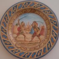 piatto ceramica di caltagirone