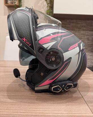 Casco modulare givi+ interfono
