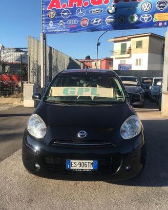 Nissan Micra 1.2 12V 80 CV 59 KW 5 porte GPL Eco T