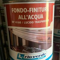 Fondo finitura all’acqua lucido