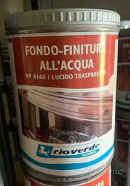 Fondo finitura all’acqua lucido