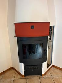 Caminetto a legna Foghet- idrostufa