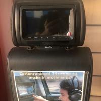 2 Monitor poggiatesta auto nuovo